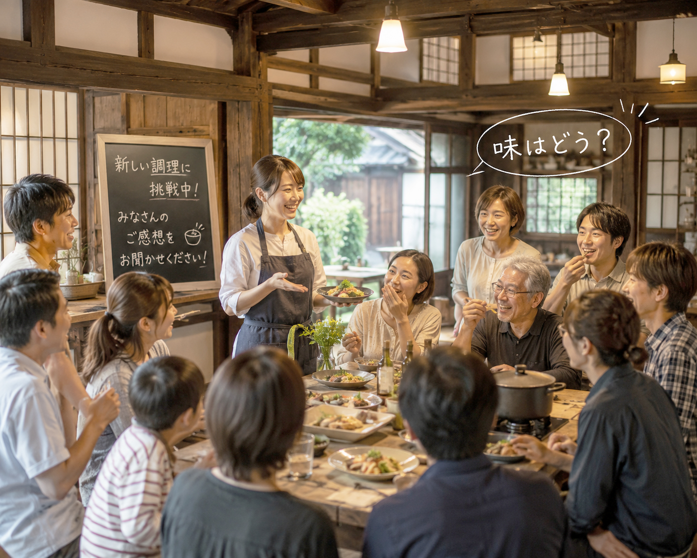 シェフチャレ「cucina」料理体験の様子