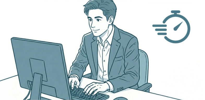 業務スピード画像